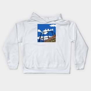 London Regent's Canal Gas Tower Kids Hoodie